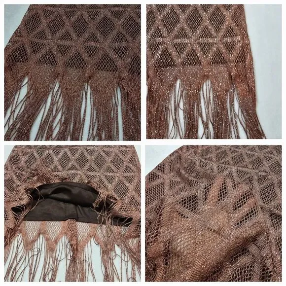 "S.L.Fashions" Beautiful dress with shine. Size 2/4 - Picture 12 of 13